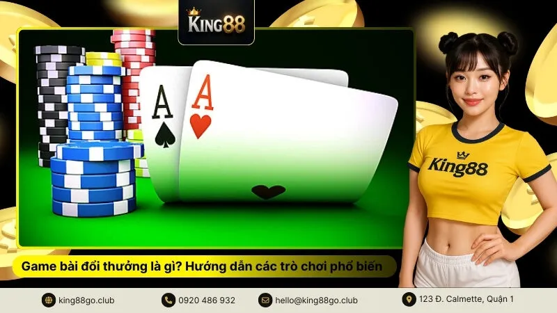 Game bài đổi thưởng là gì Hướng dẫn các trò chơi phổ biến và cách thắng lớn tại King88