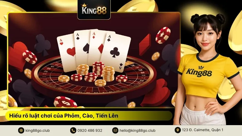 Hiểu rõ luật chơi của Phỏm, Cào, Tiến Lên